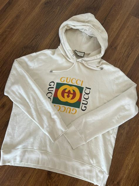 gucci fake logo hoodie|Gucci hoodie reflective.